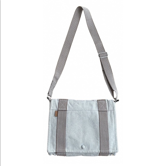 *SOLD* Hermes Canvas Vassus Unisex Messenger Bag - Picture 3 of 8